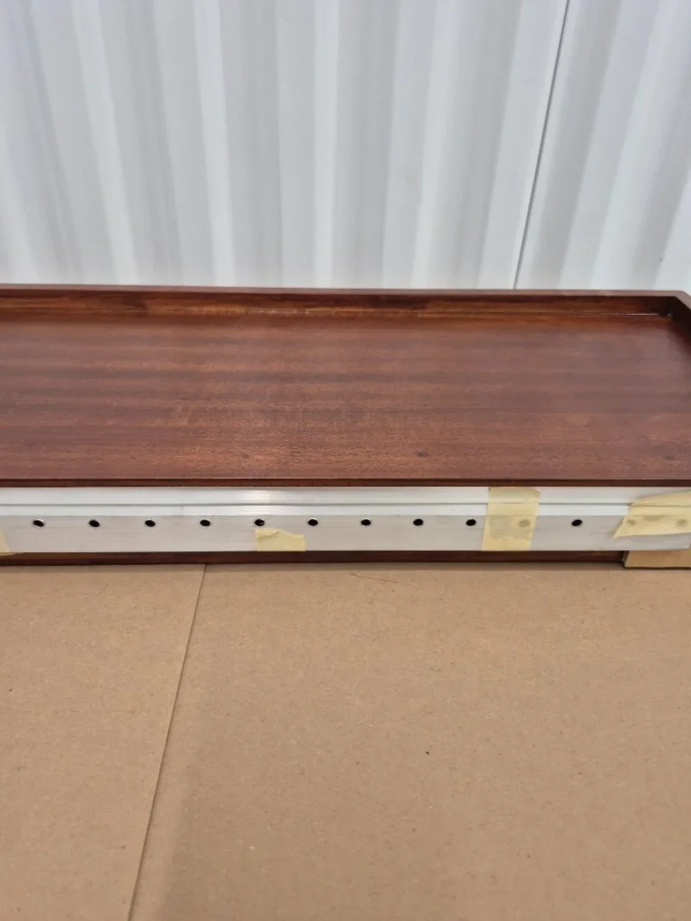 Pottery Barn Olivia Floating Wood Mantel 2FT Shelf